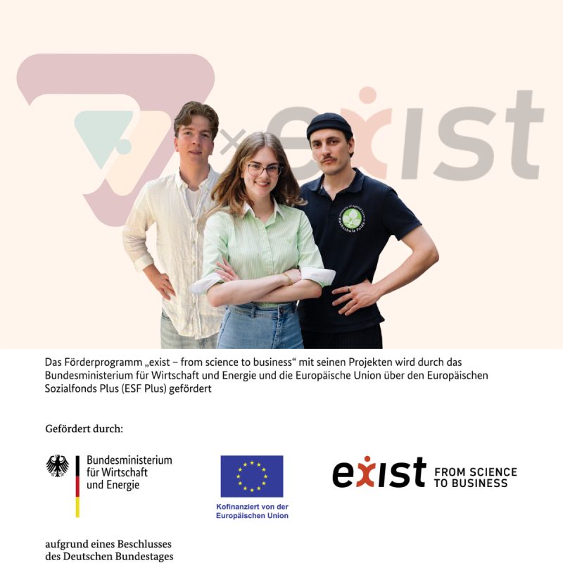 Das valueBell-Team, gefördert durch EXIST